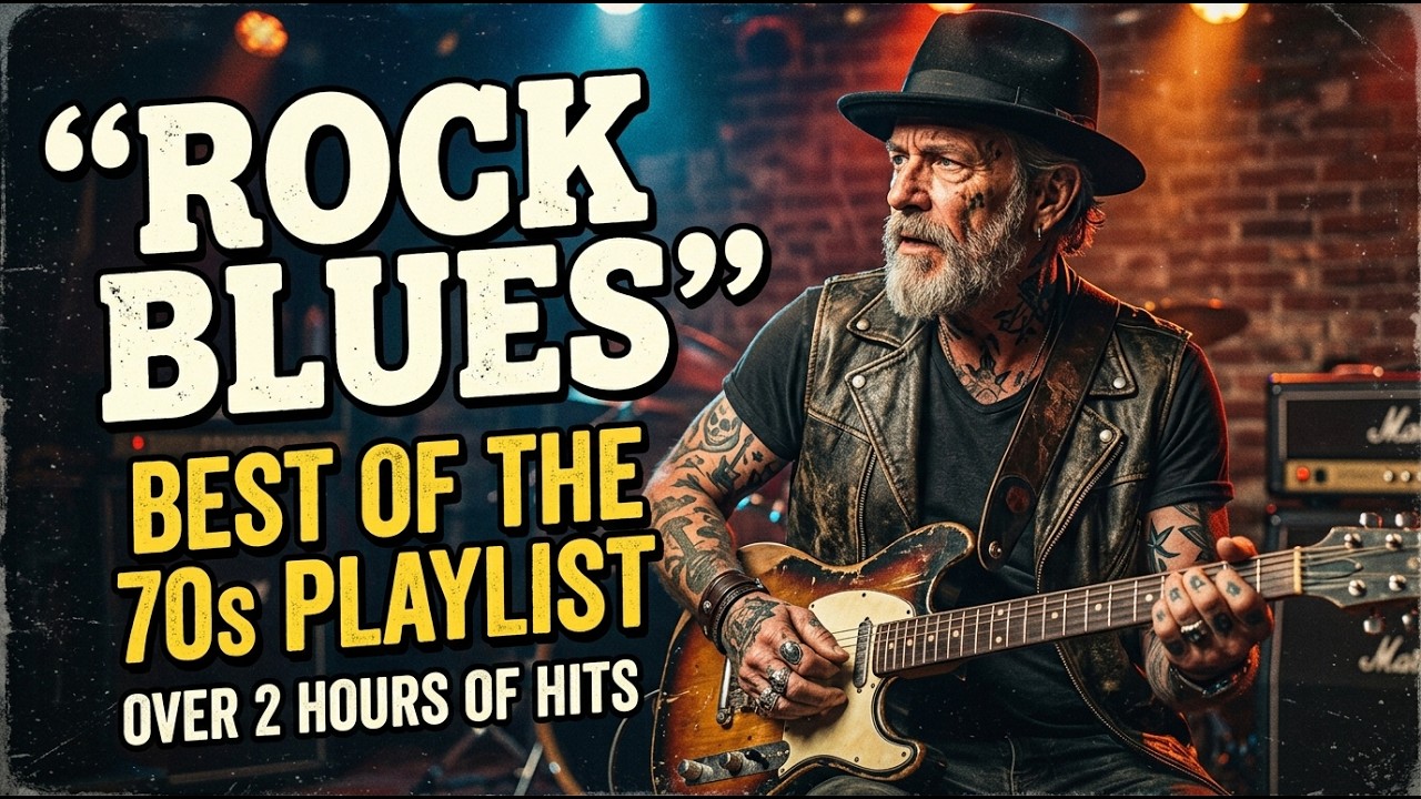 70s Rock Blues 🎸 27 Min of Classic Guitar Magic You Can’t Stop Playing