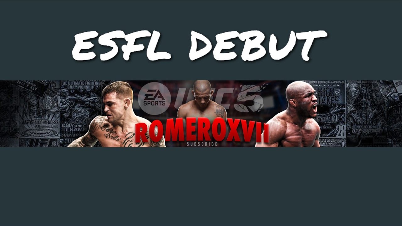 ESFL GAMING UFC 5 DEBUT  ROMEROXVII VS VERSESTYLEMMA!