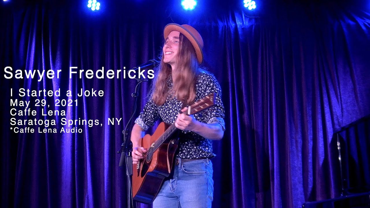 Sawyer Fredericks performs The Bee Gees, I Started a Joke, May 29, 2021