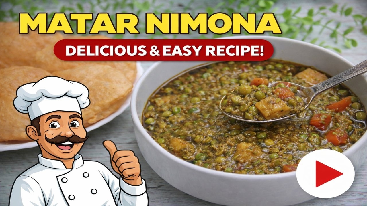 UP Famous Matar Nimona 😍 | Village Style Recipe That Everyone Loves | YN Food Affair