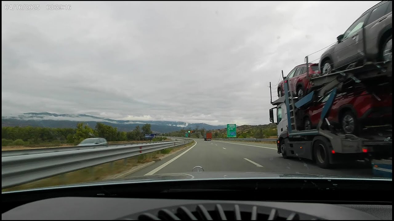 Bulgaria2025_Driving From Kulata To Sofia Novi Iskar_04/10/2025