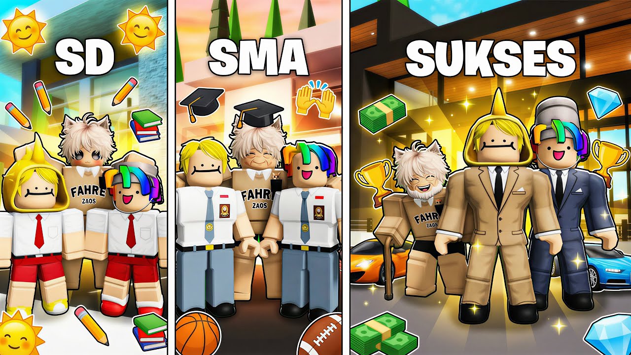 KISAH DUNDUN & LEMON DARI SD SAMPAI DEWASA DAN SUKSES DI BROOKHAVEN BIKIN TERHARU