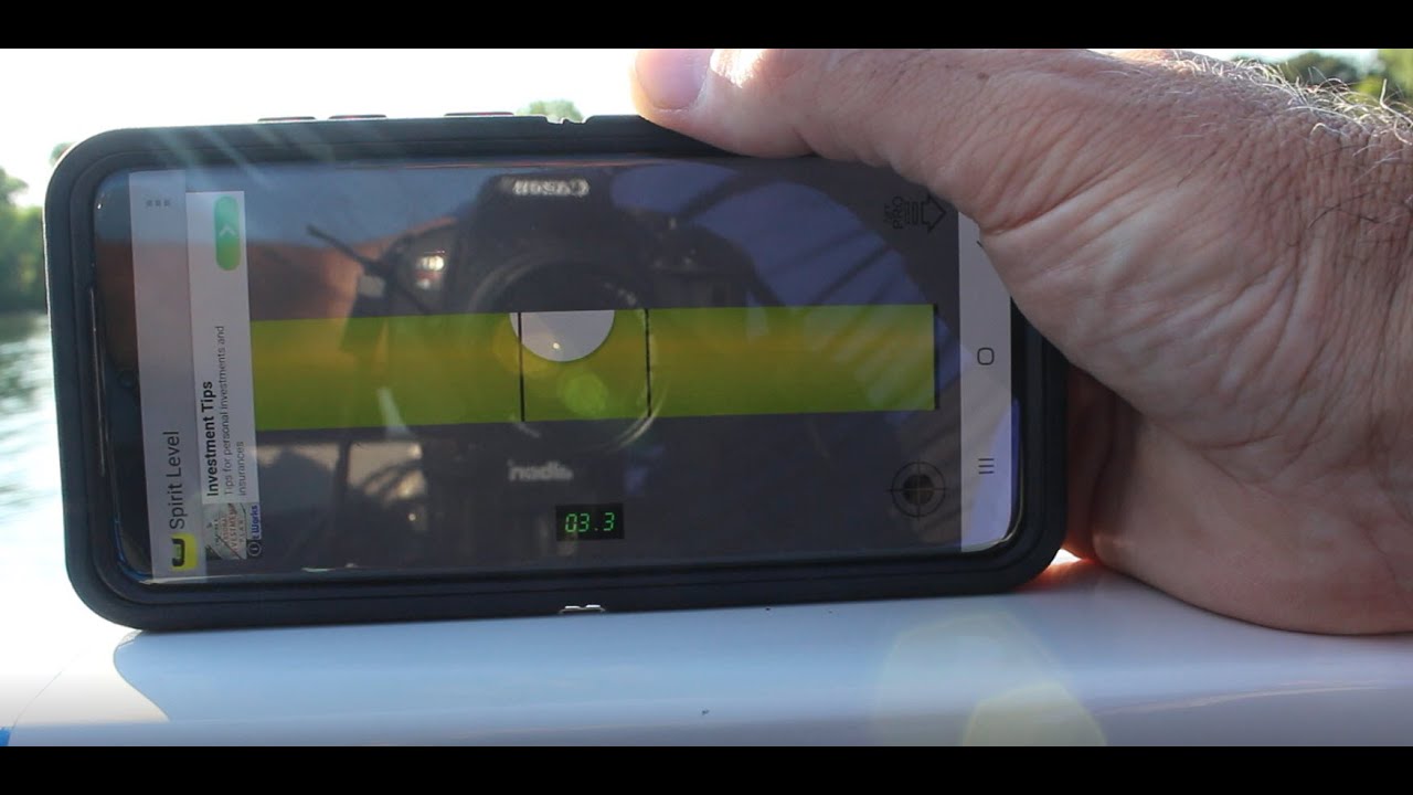 Transducer leveling for Lowrance, Humminbird, Garmin or other brands.