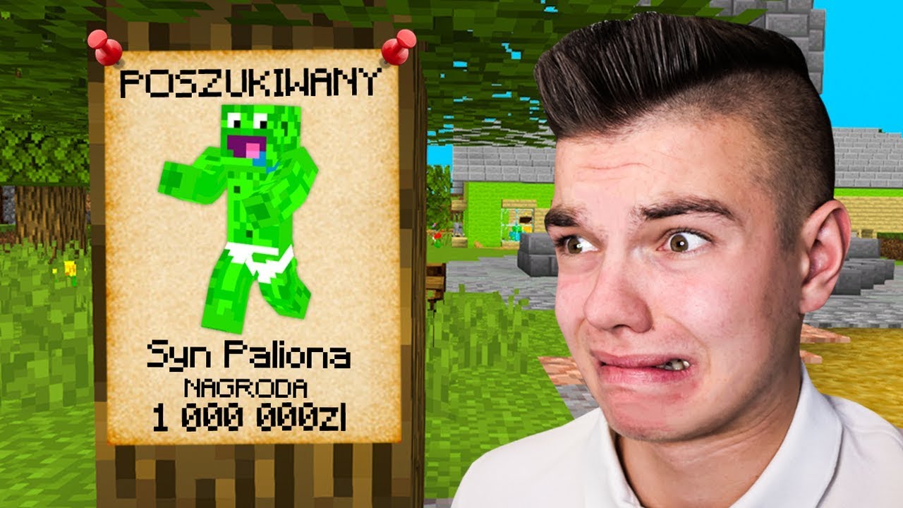 M&Oacute;J SYN JEST POSZUKIWANY w Minecraft!
