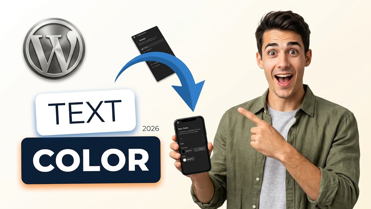 How to change text color in WordPress (Easiest Way)(2026 Guide)