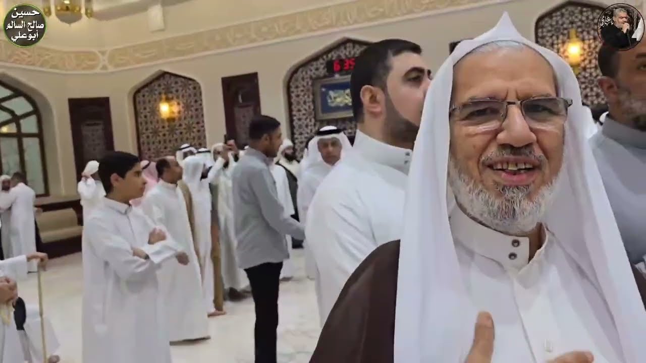 حضور العلماء والفضلاء الكرام في تشييع خادم الإمام الحسين الرادود عبدالحميد علي الدهنين  ١٤٤٧/٤/٢١هـ