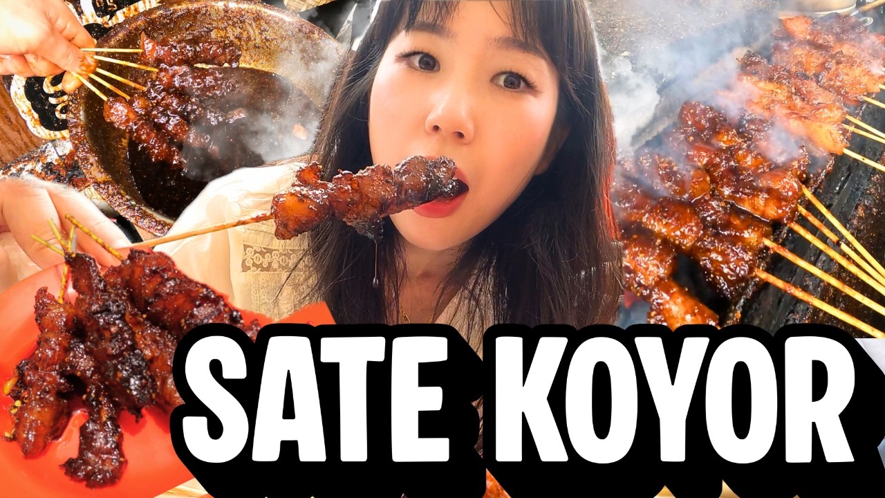 Sate Koyor🍖 vs Sate Ayam🍗! Pagi-Pagi Sudah Ramai!🌞