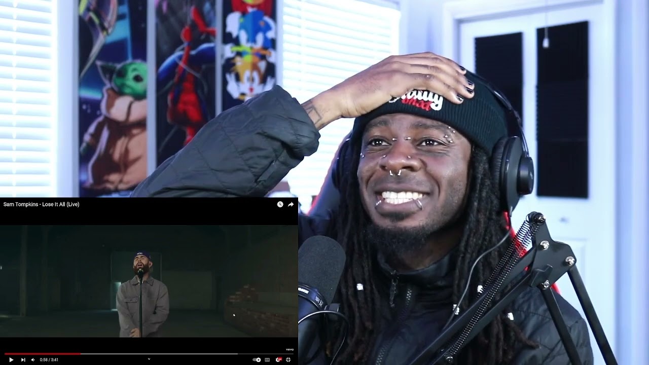 Sam Tompkins - Lose It All (Live) [Reaction] #samtompkins #loseitall