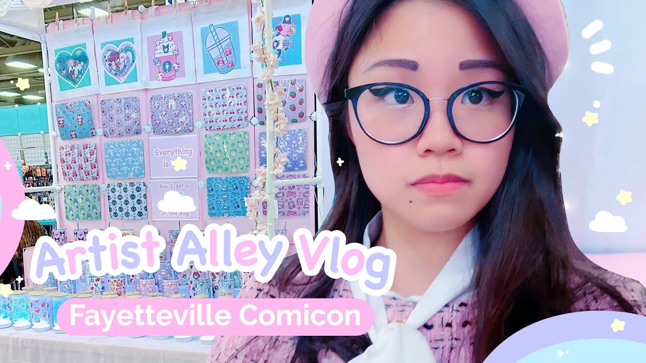 Artist Alley Vlog 36: Fayetteville Comicon 2023