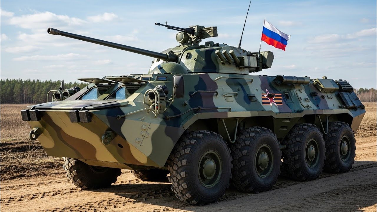 BTR-82A — Российский Бронированный Монстр | Скорость, Огневая Мощь и Доминирование на Поле Боя