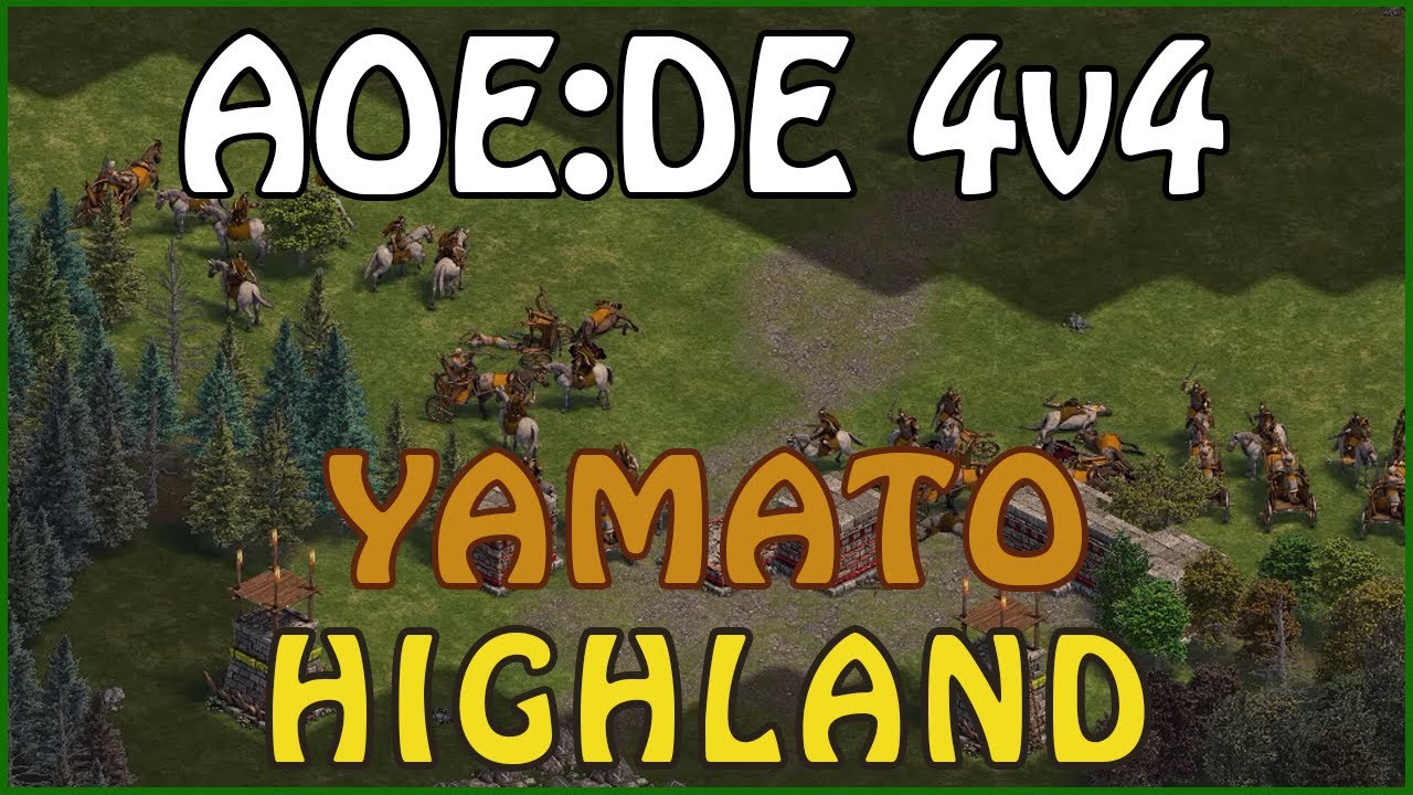 AOE1:DE - 4v4 Yamato Highland - eartahhj - 2023-03-22