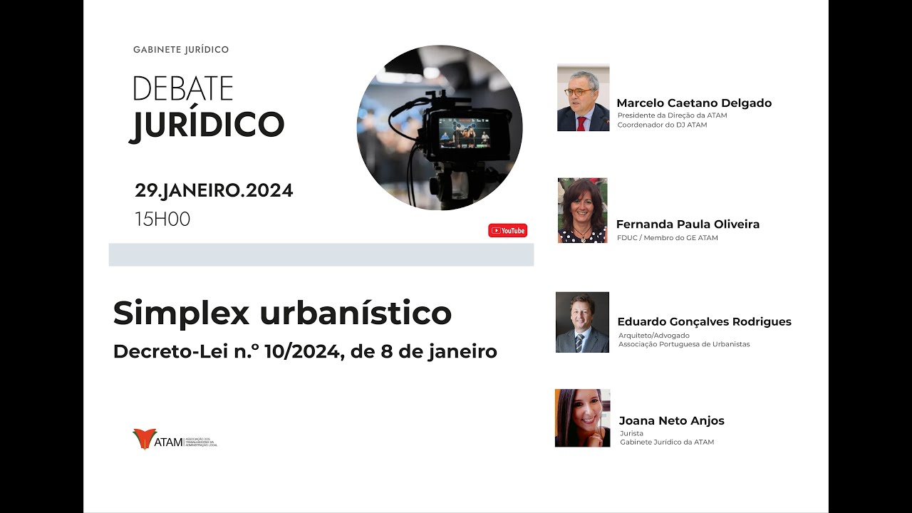 Simplex Urbanístico | Decreto-Lei n.º 10/2024, de 8 de janeiro