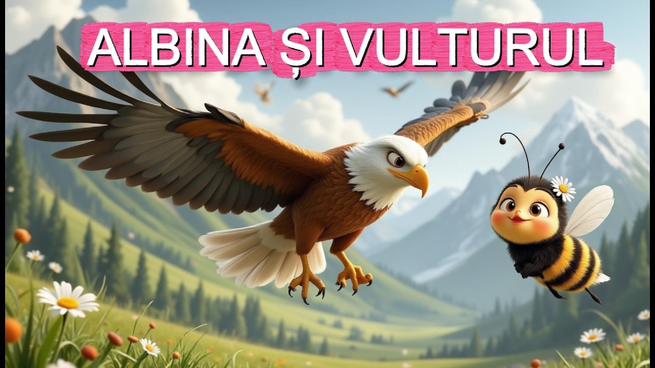 Albina si Vulturul🦅🐝 | Poveste pentru copii despre munca adevărată#povesti