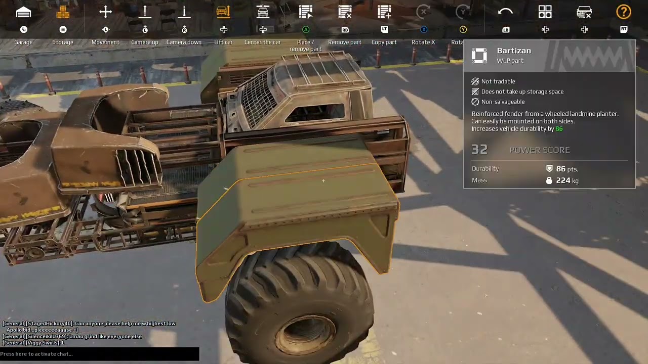 crossout making arbiter build with aurora