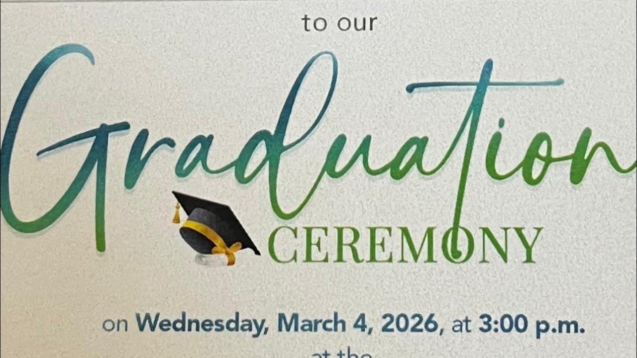 VTDI Graduation 2026 Pov