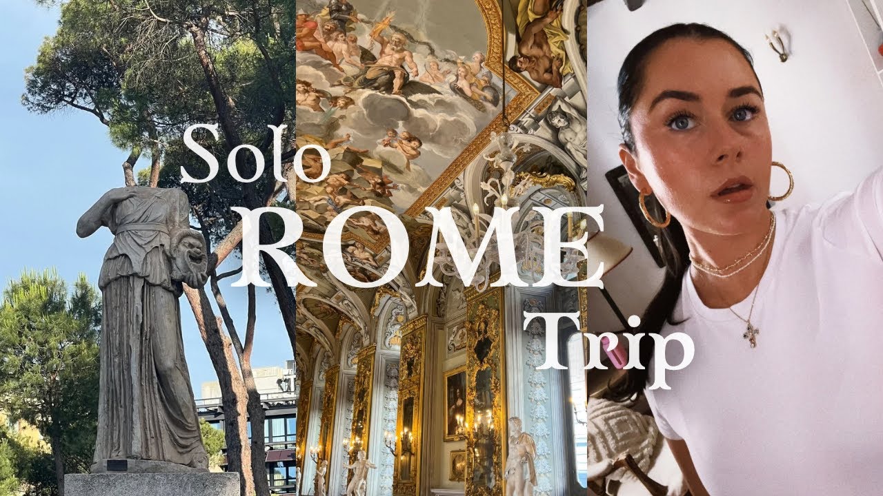Alone in Rome...... a solo female travel vlog
