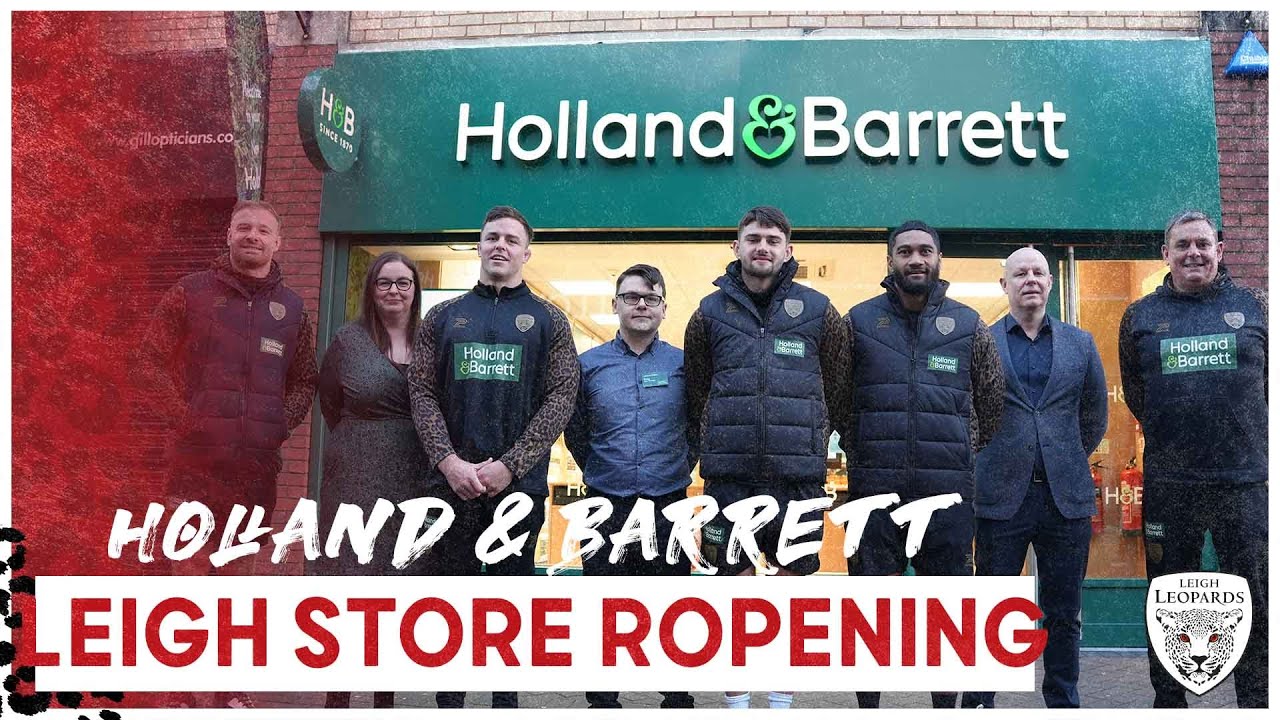 Holland & Barrett Leigh Store opening