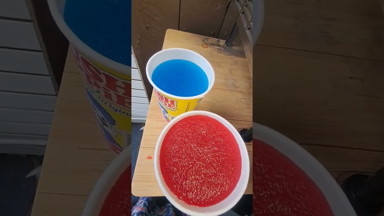 Taking you back to your youth! Found these Slush Puppies in Norwood MA at convenience store