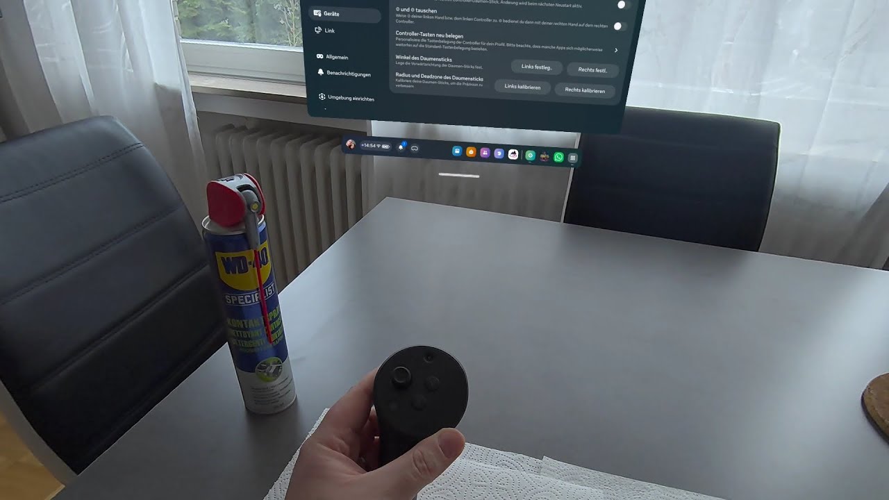 Stick Drift weg oder Meta Quest Touch Pro-Controller 
