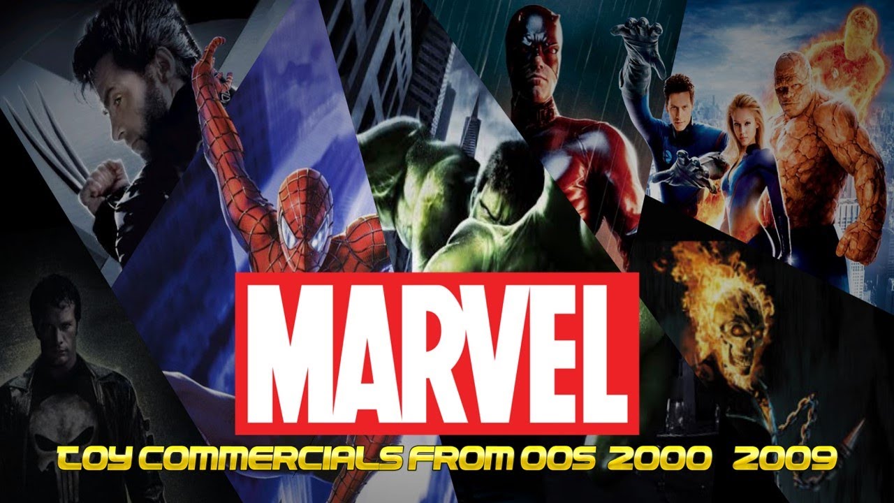 Marvel Toy Commercials from 00s (2000 - 2009)