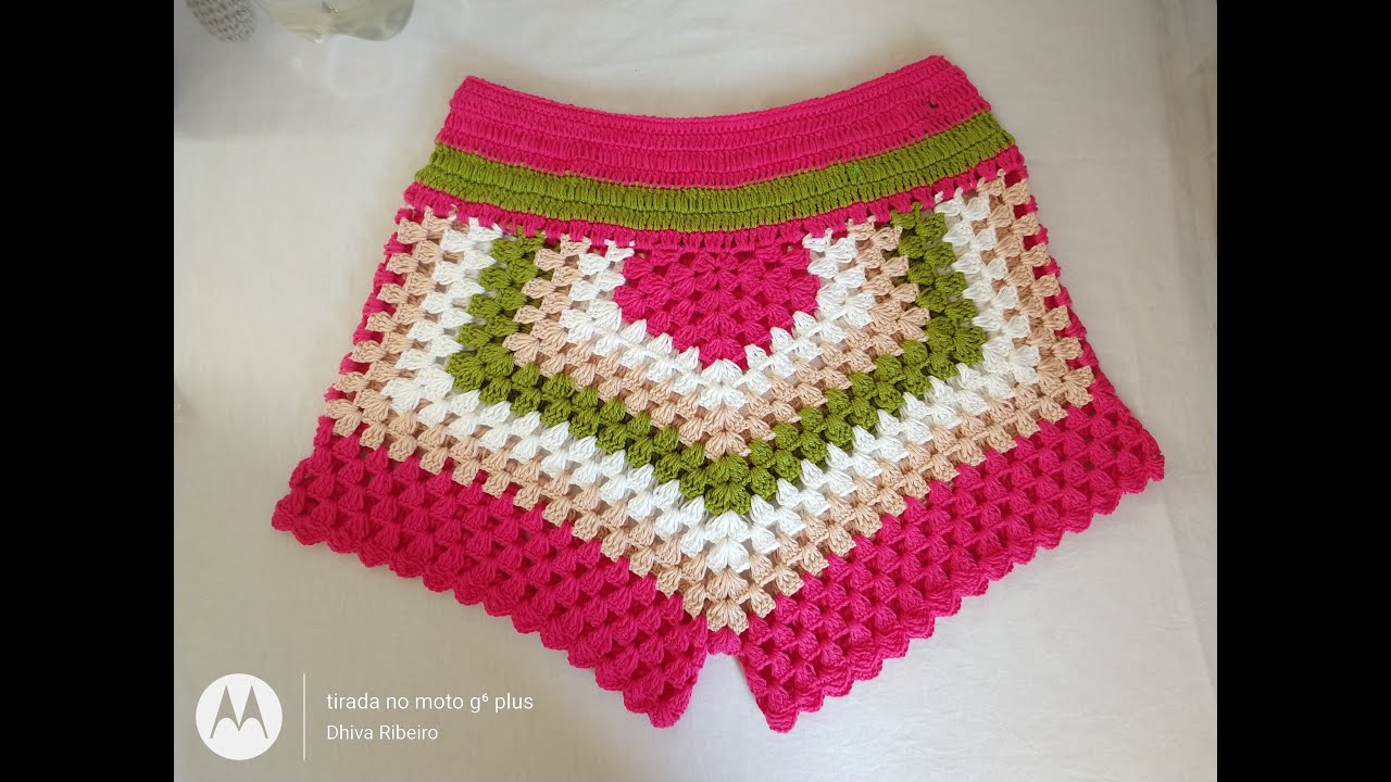 Short blogueira com elastico