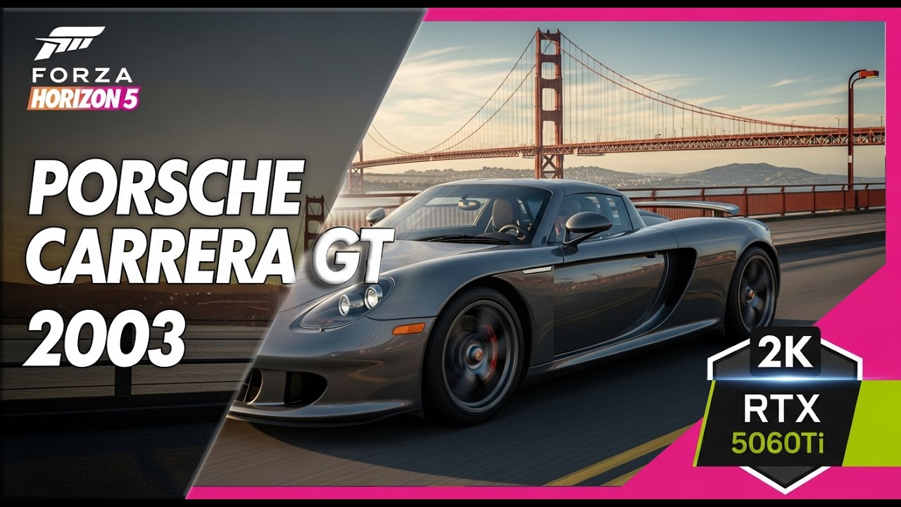 🚗💨 Forza Horizon 5 Porsche Carrera GT 2003 – Realistic Gameplay  2K with RTX 5060Ti 16GB! 🌟🔥