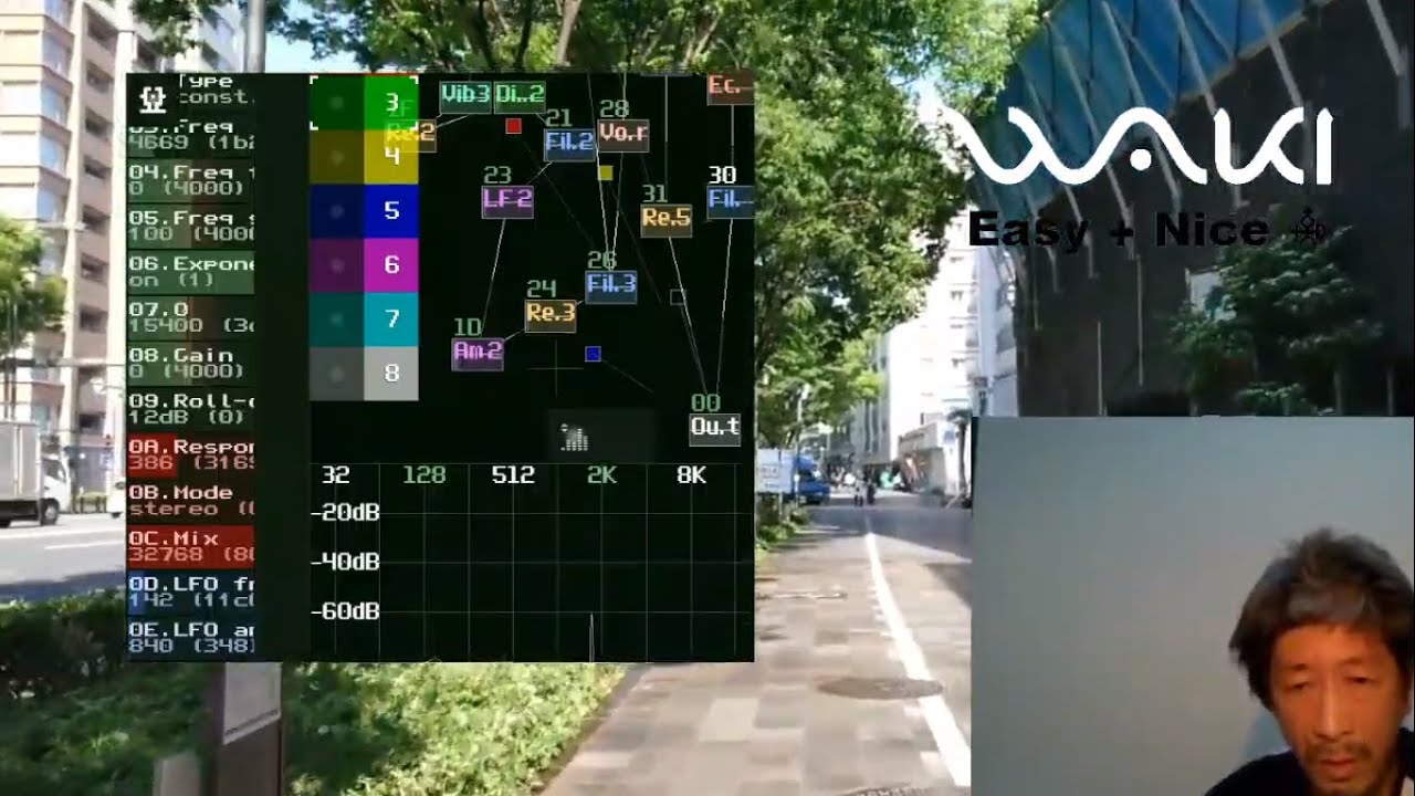 自宅からアンビエントライブ配信。お休みなさい。Ambient DJ / Live
