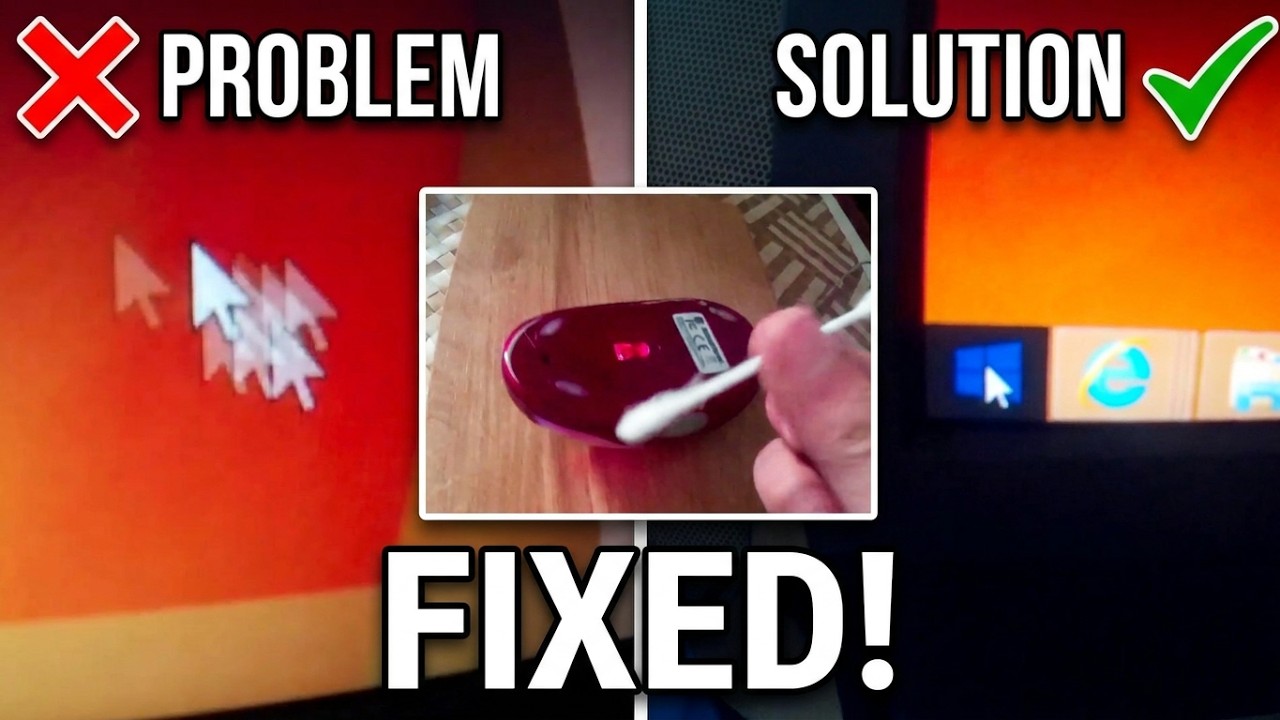 How to fix a Mouse Pointer that is moving on its own