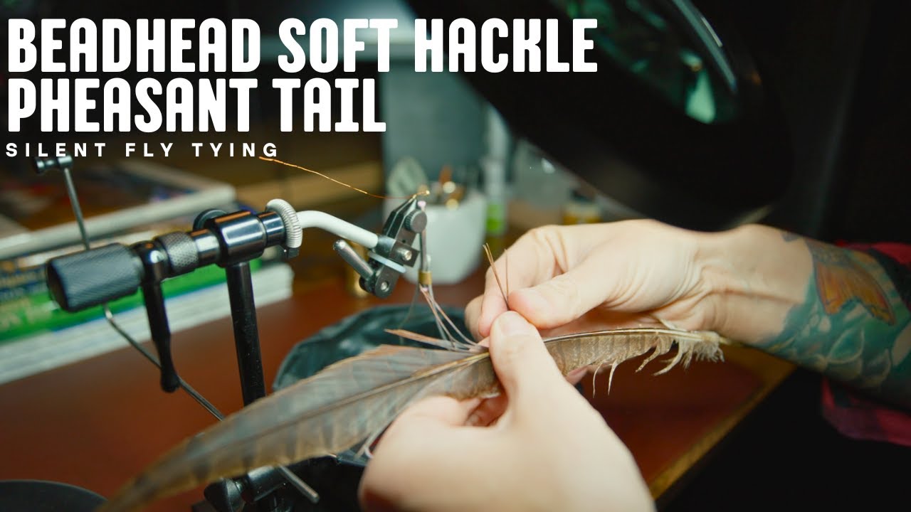 Beadhead Soft Hackle Pheasant Tail | Silent & Relaxing Fly Tying