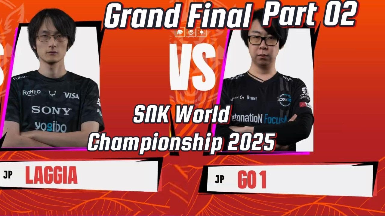 Fatal Fury COTW ▰ Grand Final  Laggia vs GO1 ▰ SNK World Championship 2025 Part 2