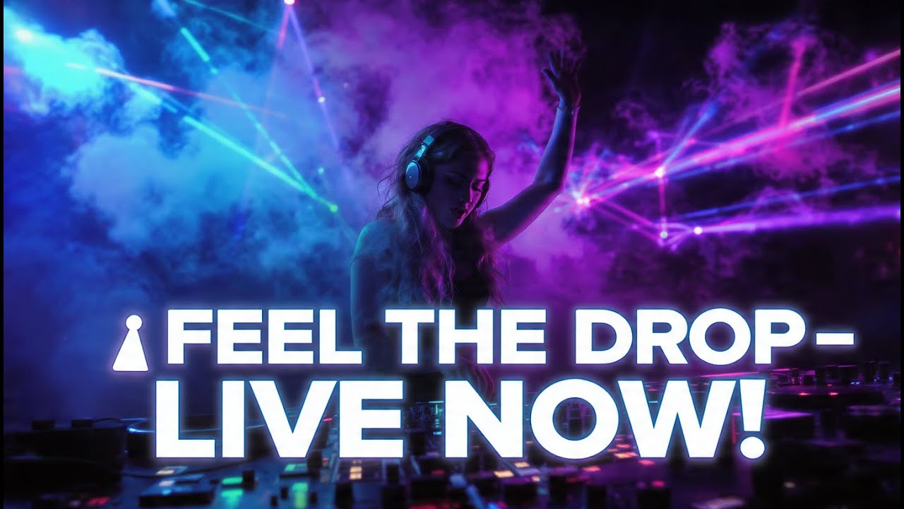 Live Electronic Dance Music 2026 | EDM DJ Mix, Bass Drops & Night Party Atmosphere