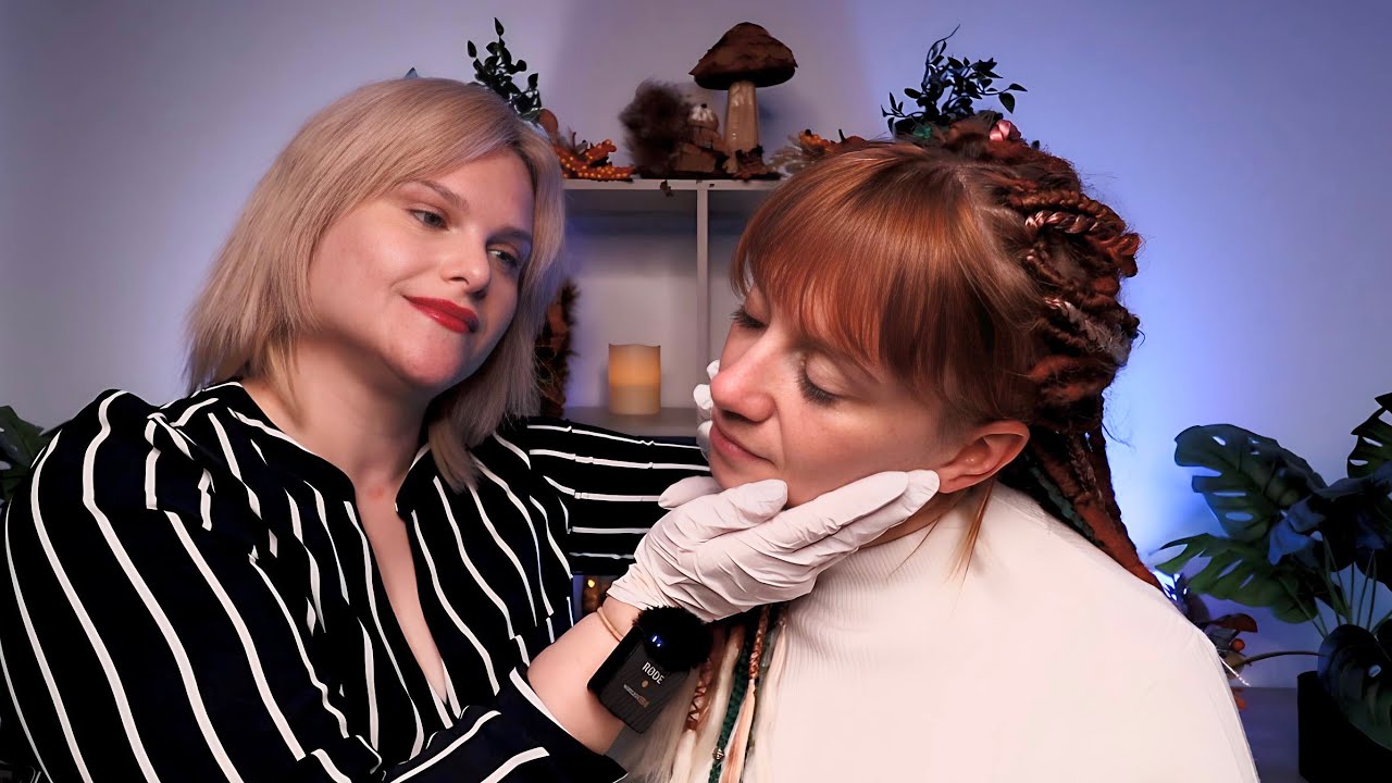 ASMR Face Exam On A Real Person