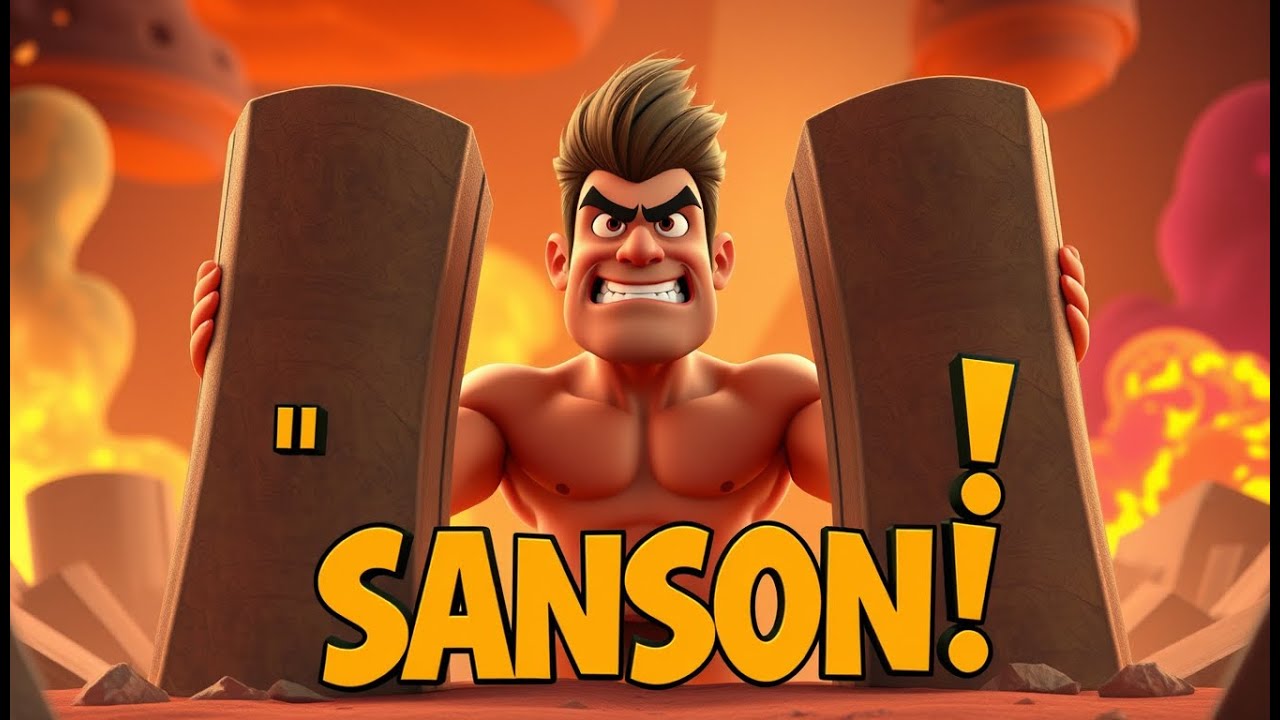 HISTORIA DE SANS&Oacute;N / IA ANIMACI&Oacute;N-Fe y Coraje