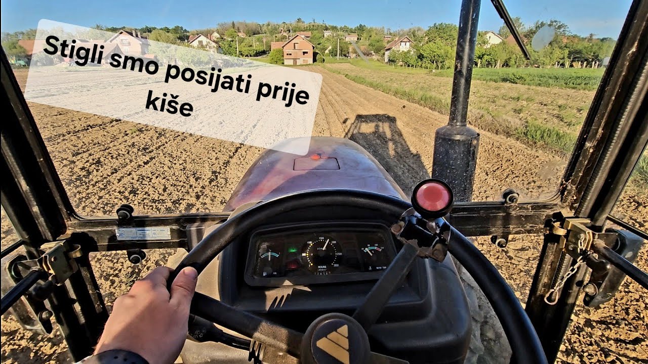 Sjetva kukuruza, katastrofalni uvjeti, IMT 640, europard 404