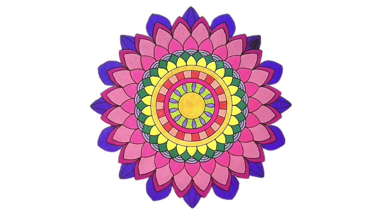 MANDALA COLORING / ADULT COLORING / RELAXING