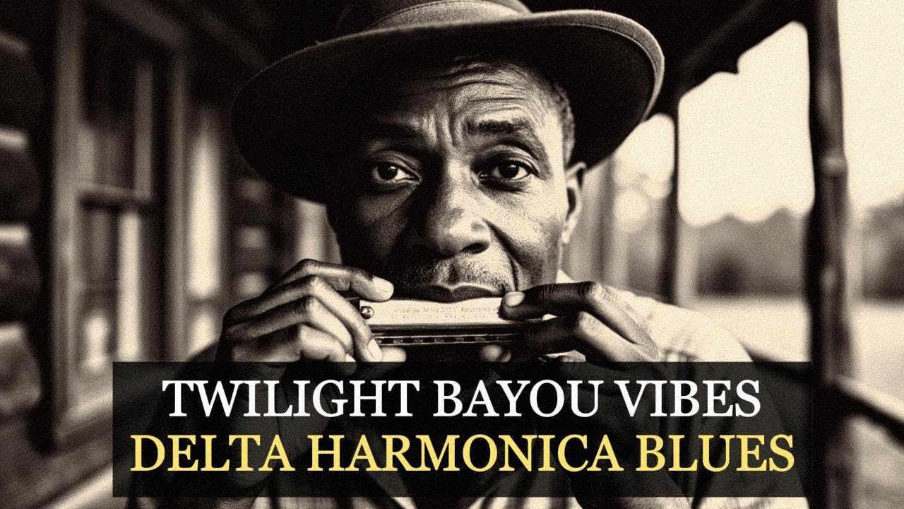 Delta Harmonica Blues • Twilight Bayou Vibes • Evening Whispers (Son House & Muddy Waters Inspired)