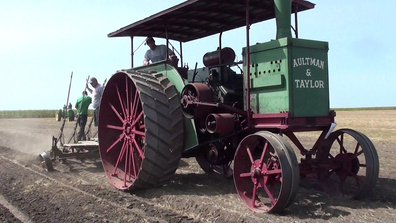HUGE PRAIRIE TRACTORS PLOWING Aultman Taylor Case Rumley tubalcain