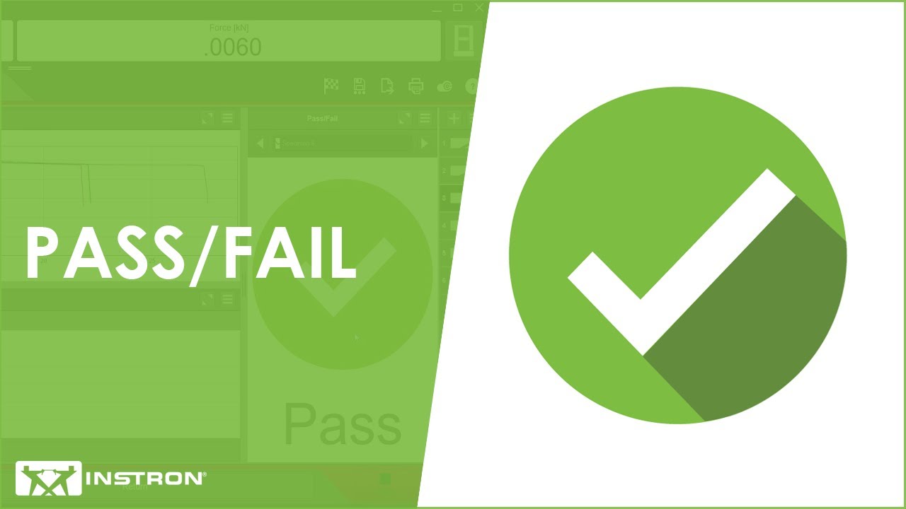 Pass/Fail in Bluehill&reg; Universal