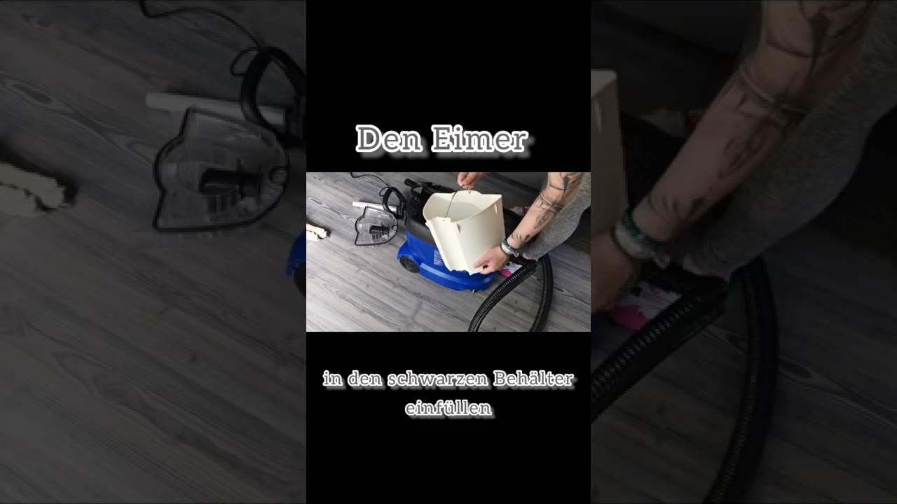 DM Nasssauger Anleitung