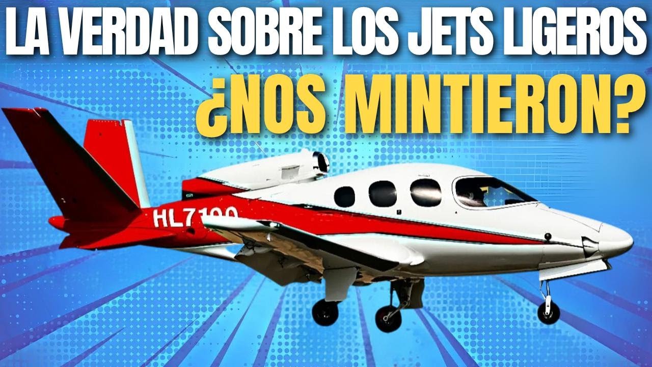 La verdad detrás de por qué los jets ligeros no son tan eficientes