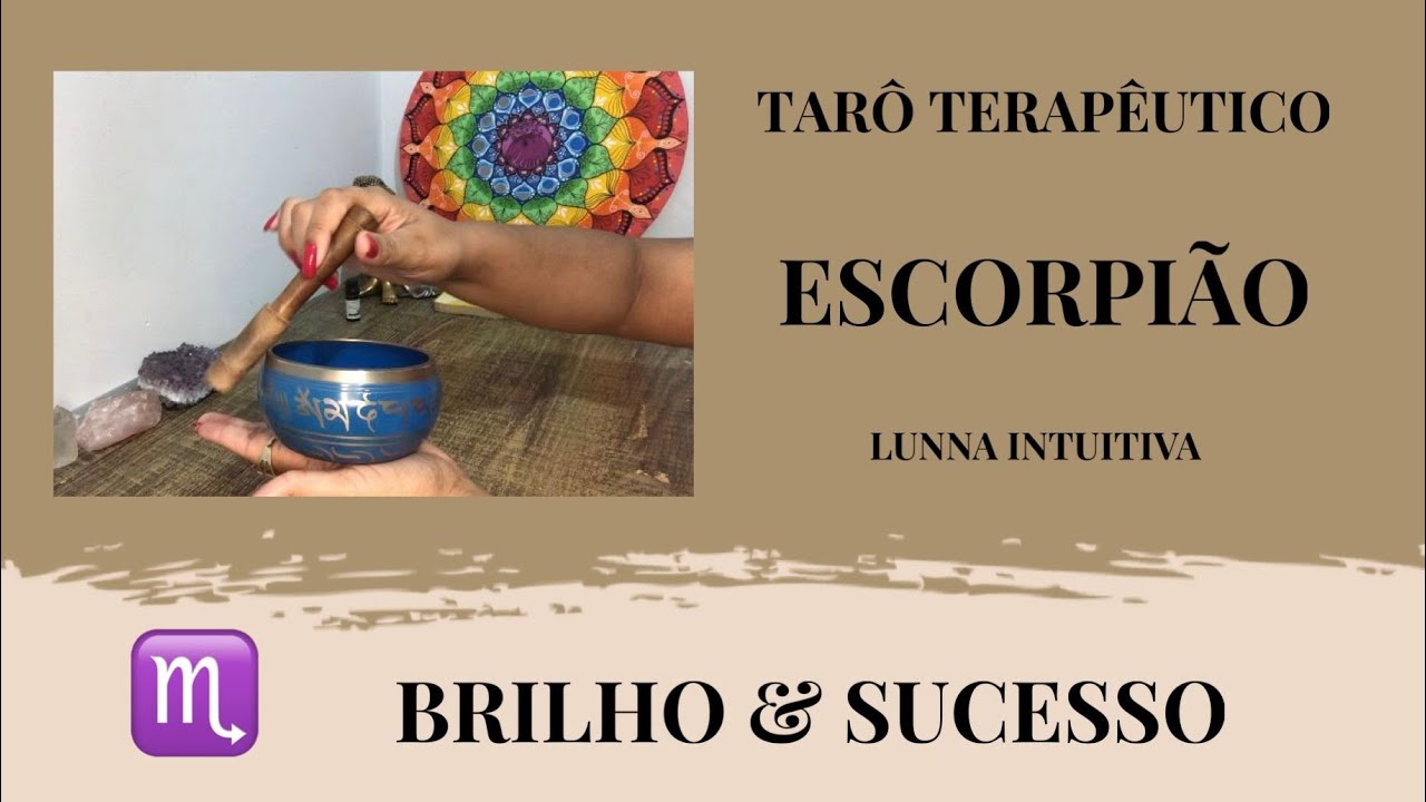 ESCORPIÃO ♏️// Nunca foi SORTE 🍀 Sempre foi DEUS 🙏🏼✨
