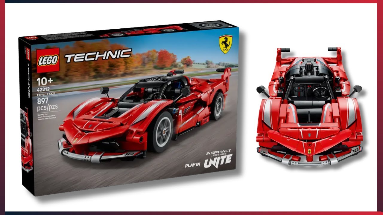 LEGO – Ferrari 2025 Supercar - Technic - 42212 Speed Build