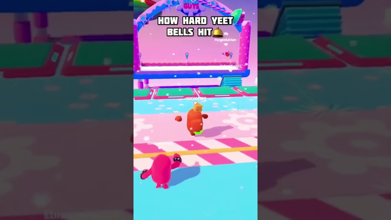How Yeet Bell Hit In Fall Guys 