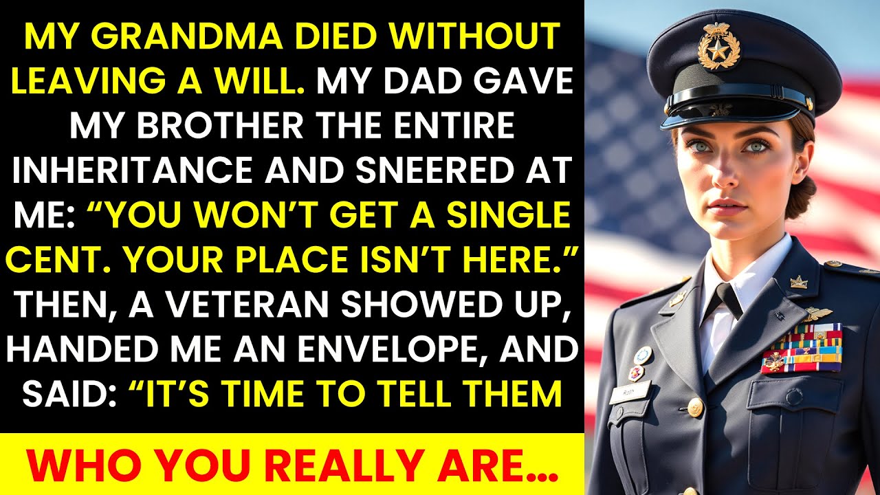My Dad Gave My Brother The Entire Inheritance From Grandma &mdash; Then A Veteran Handed Me A Will