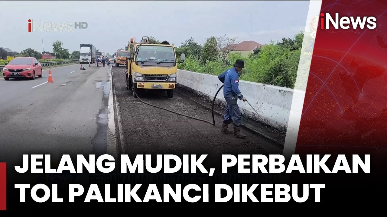 Jelang Mudik Lebaran, Perbaikan Tol Palikanci Dikebut | iNews Today (9/3)