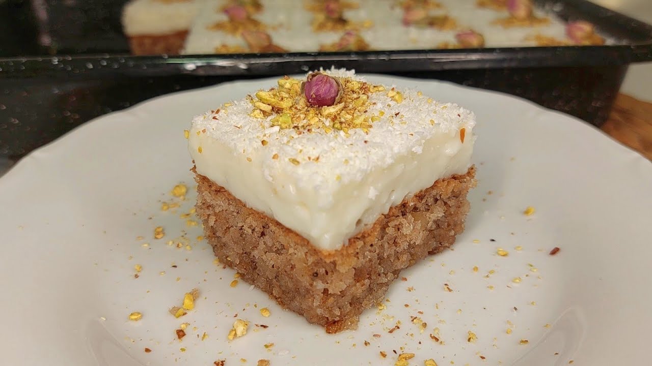 KIPARSKI KOLAČ💥Mjera na čaše❗️Pravim ga umjesto baklave-CYPRIOT CAKE💥Measured with a cup❗️