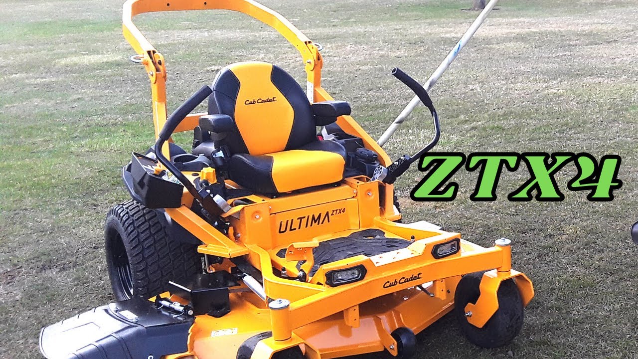 Cub Cadet ZTX4 What I Like About It - Review