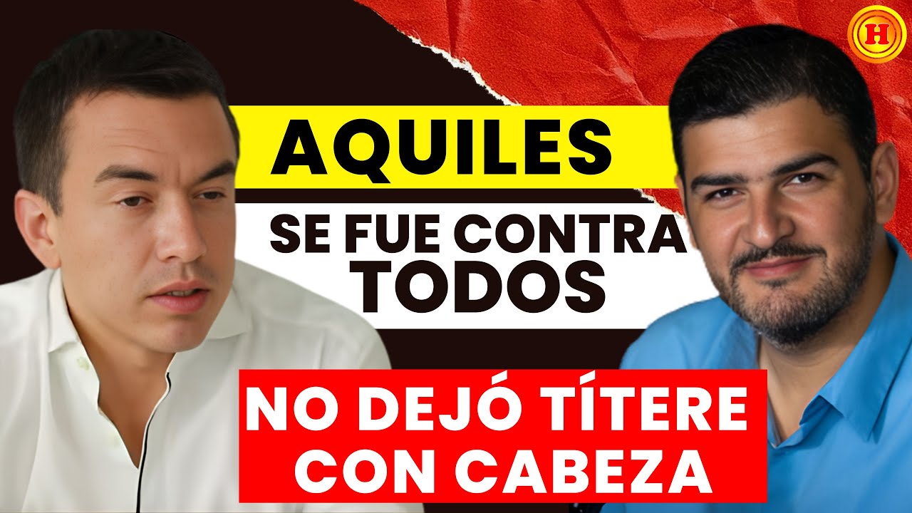 ESTALLÓ AQUILES! 