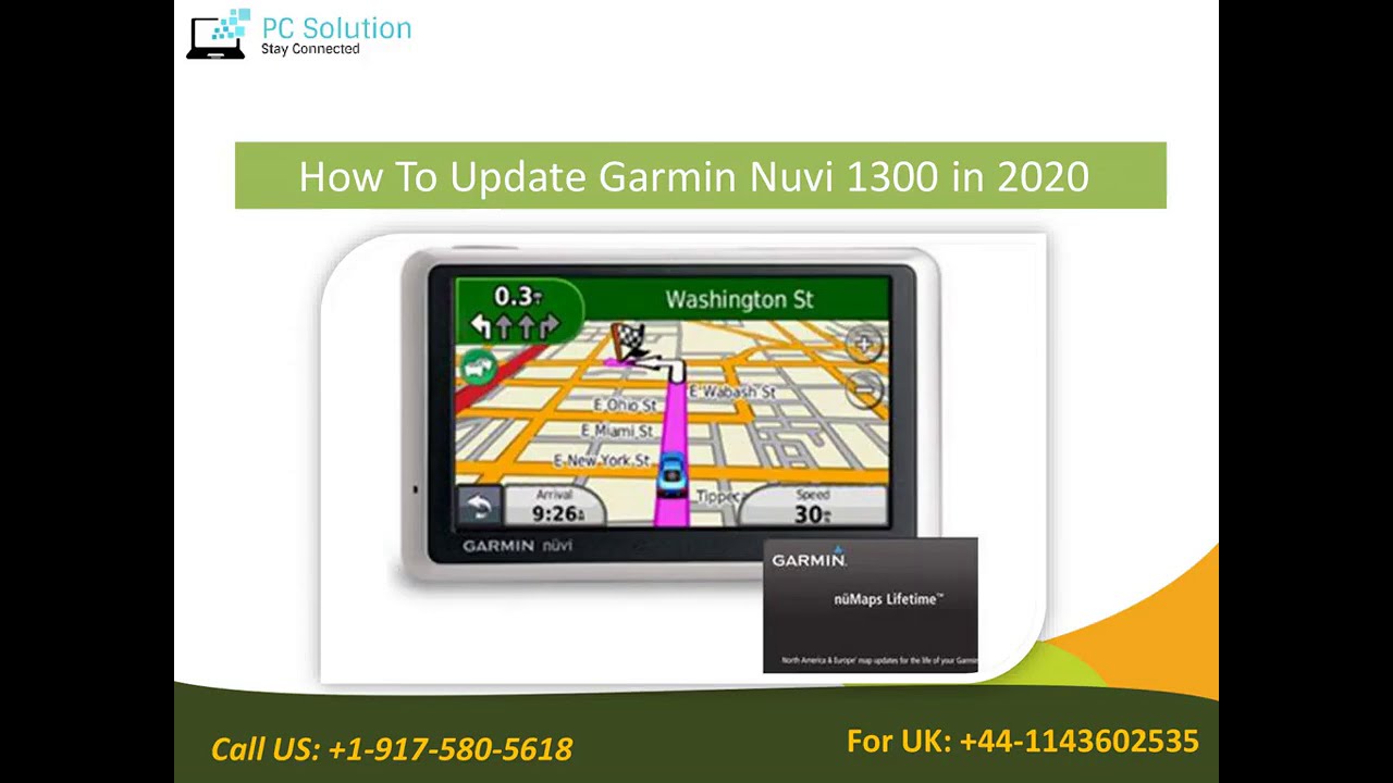 How To Update Garmin nuvi 1300 easily