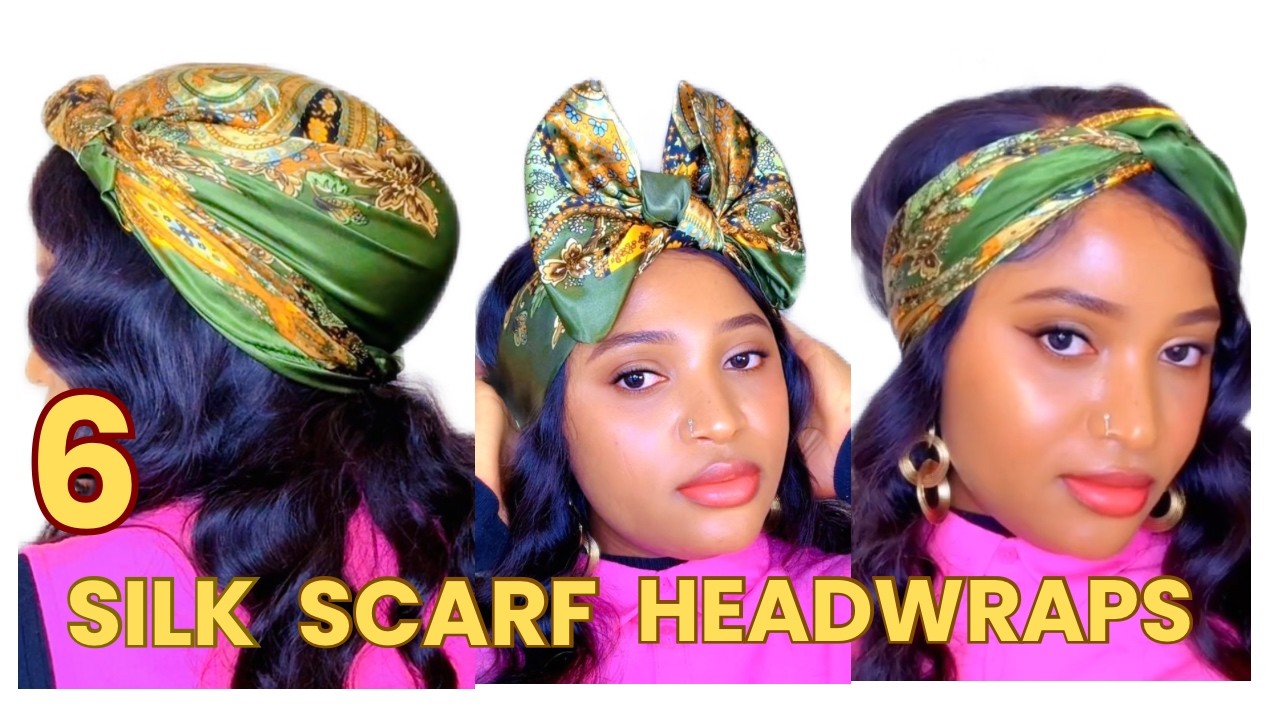 How To Tie A Silk Scarf Headwrap In 6 Easy Ways